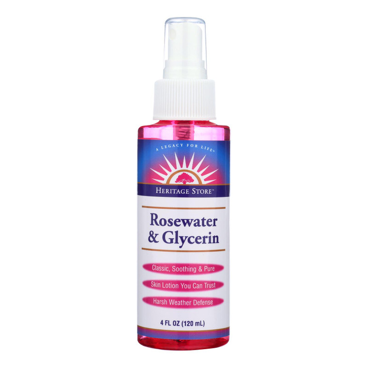 Heritage Products Rosewater And Glycerin Spray - 4 Fl Oz Heritage Products Rosewater And Glycerin Spray - 4 Fl Oz