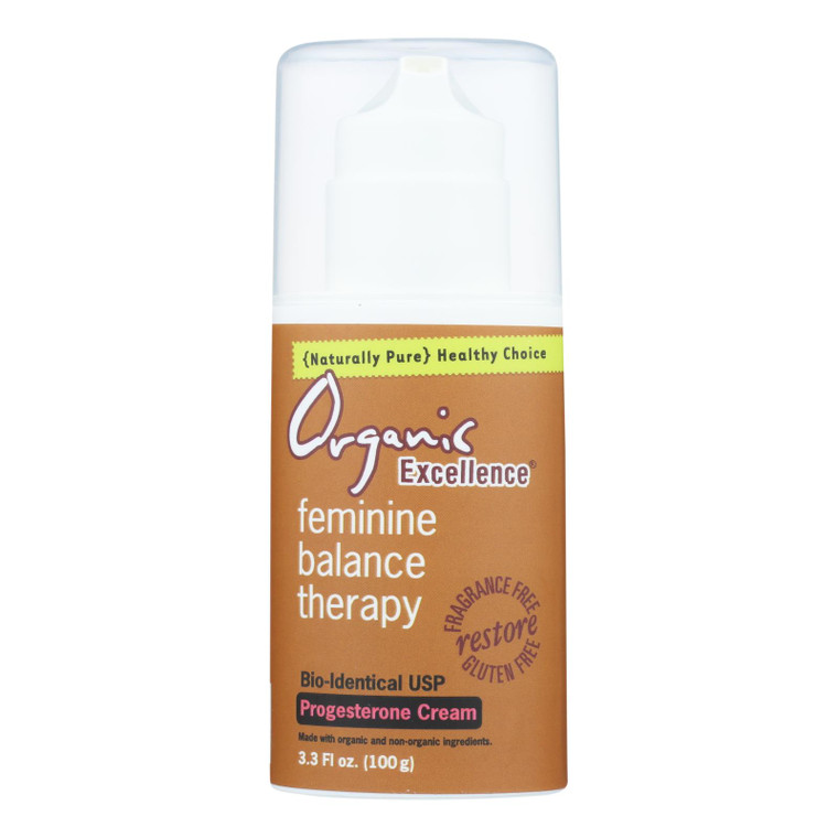 Organic Excellence Feminine Balance Therapy - 3 Oz Organic Excellence Feminine Balance Therapy - 3 Oz