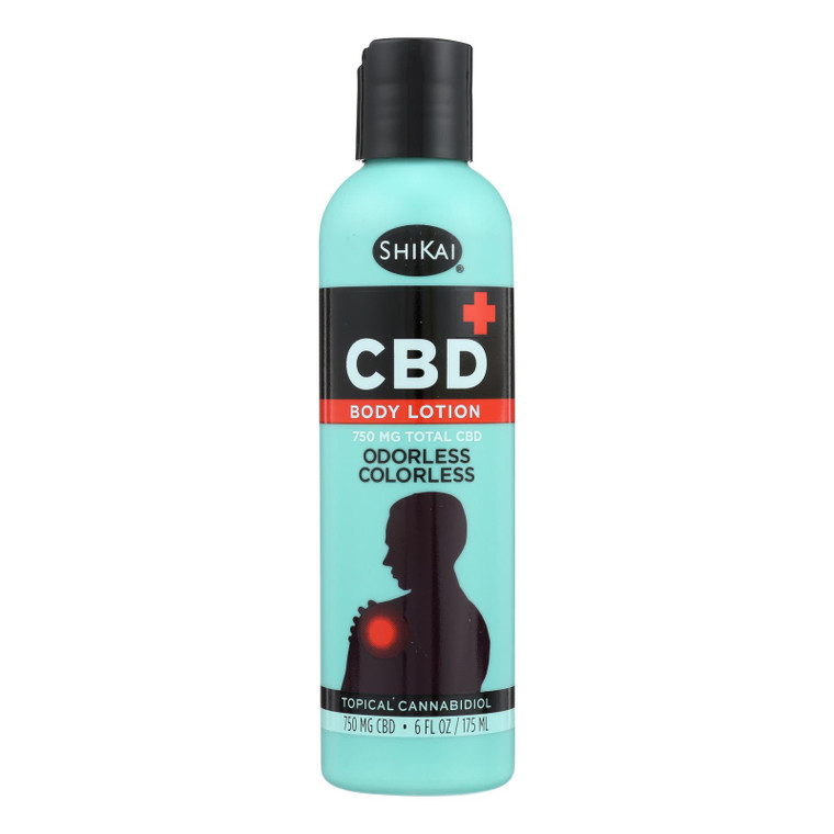 Shikai Products - Body Lotion Cbd - 1 Each - 6 Fz Shikai Products - Body Lotion Cbd - 1 Each - 6 Fz