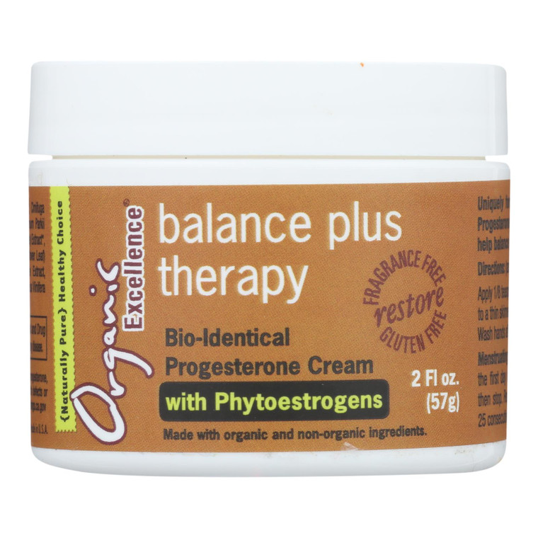 Organic Excellence Balance Plus Therapy - 2 Oz Organic Excellence Balance Plus Therapy - 2 Oz