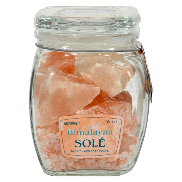 Himalayan Salt Sole Salt Chunks In Jar - 16 Oz Himalayan Salt Sole Salt Chunks In Jar - 16 Oz