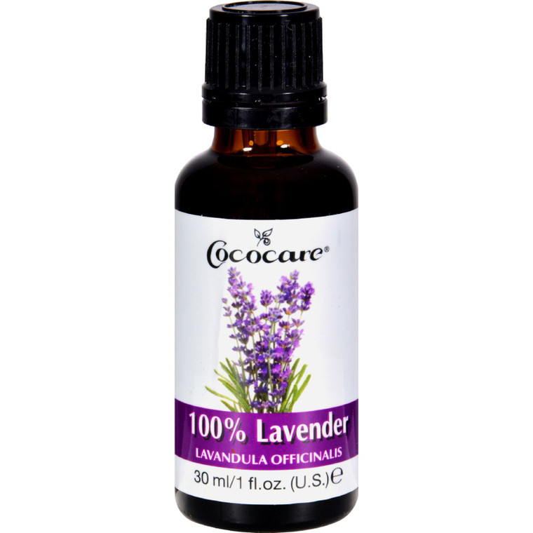 Cococare Lavender Oil - 100 Percent Natural - 1 Fl Oz Cococare Lavender Oil - 100 Percent Natural - 1 Fl Oz