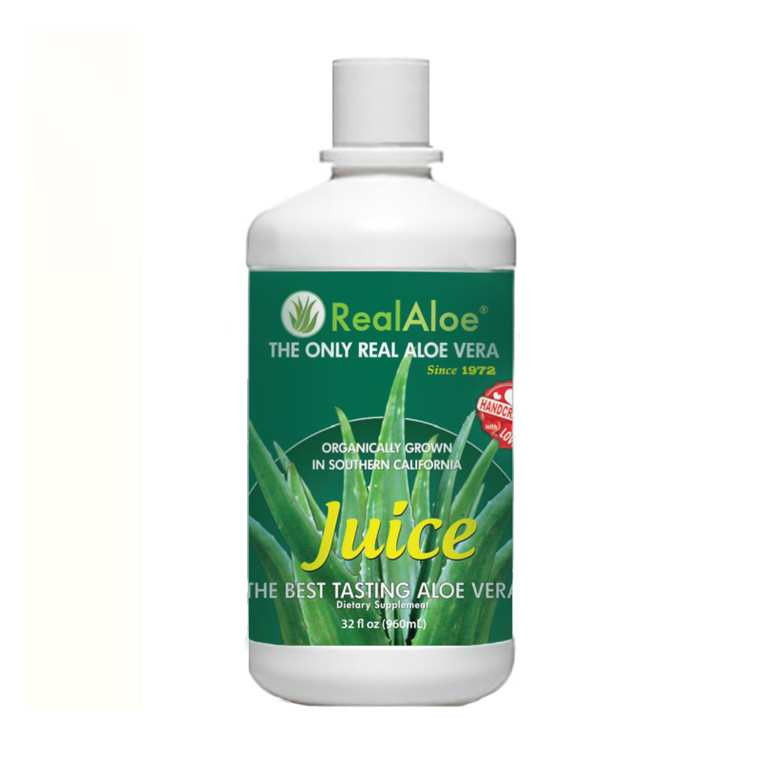 Real Aloe Real Aloe Vera Juice - 32 Oz Real Aloe Real Aloe Vera Juice - 32 Oz