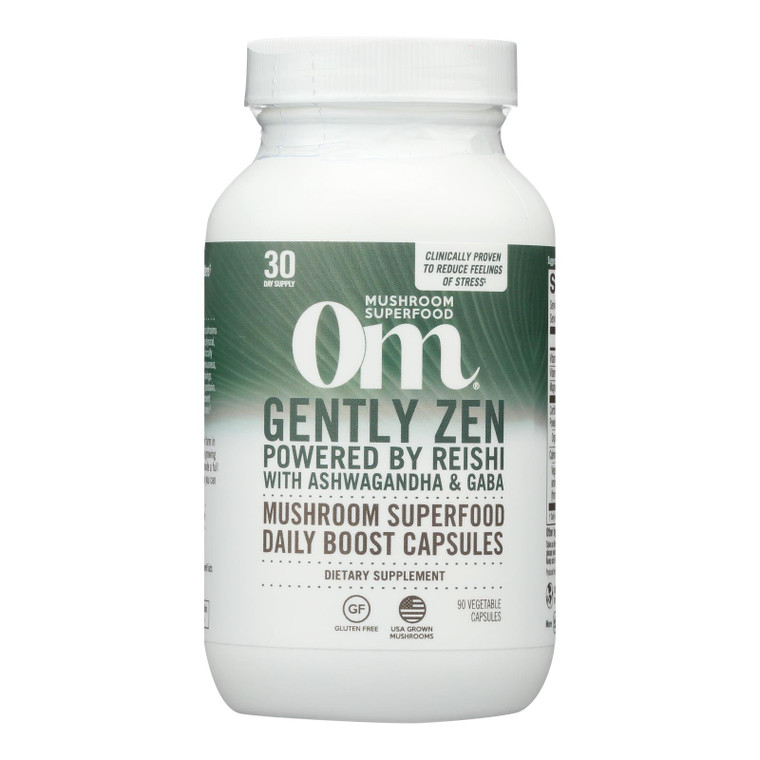 Om - Mushroom Sprfd Gently Zen - 1 Each-90 Ct Om - Mushroom Sprfd Gently Zen - 1 Each-90 Ct