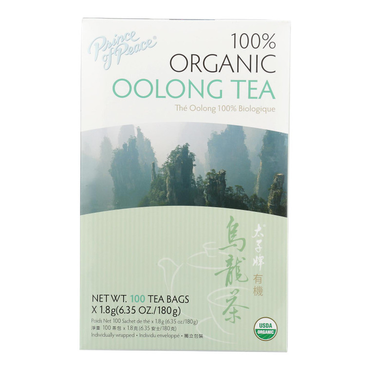 Prince Of Peace - Tea Organic Oolong - 1 Each-100 Bag Prince Of Peace - Tea Organic Oolong - 1 Each-100 Bag