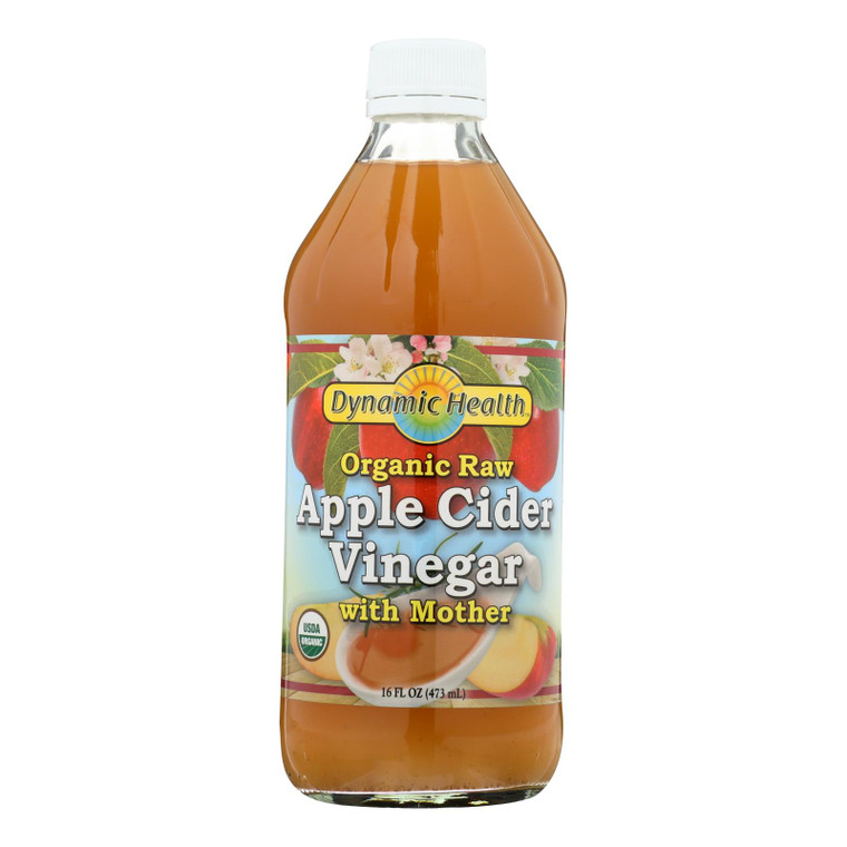 Dynamic Health Organic Apple Cider Vinegar With Mother - 16 Fl Oz Dynamic Health Organic Apple Cider Vinegar With Mother - 16 Fl Oz