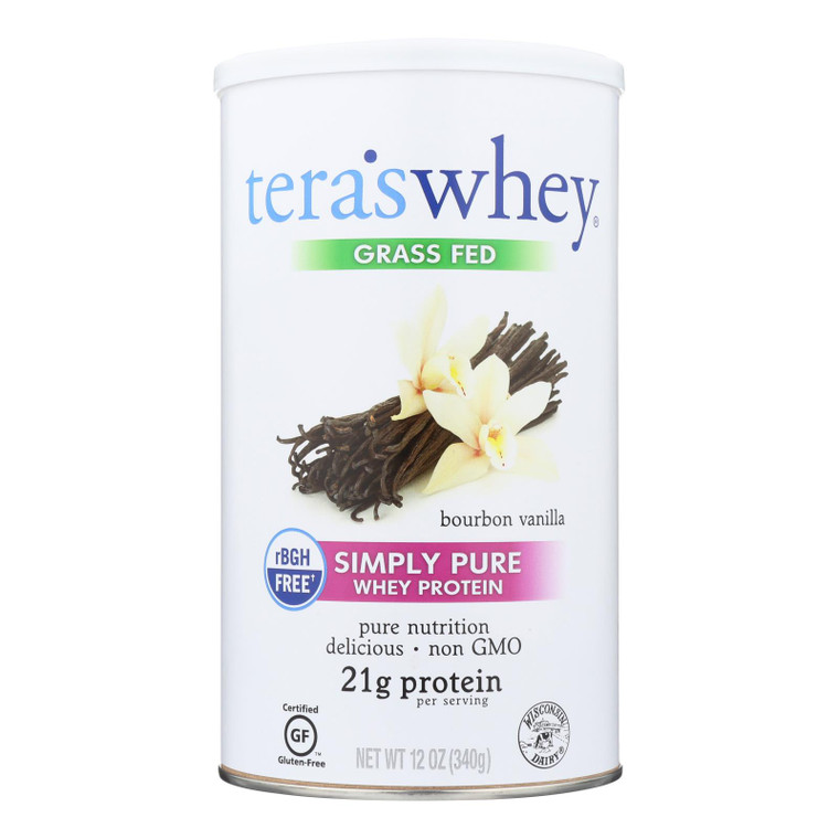Teras Whey Protein Powder Whey - Bourbon Vanilla - 12 Oz Teras Whey Protein Powder Whey - Bourbon Vanilla - 12 Oz