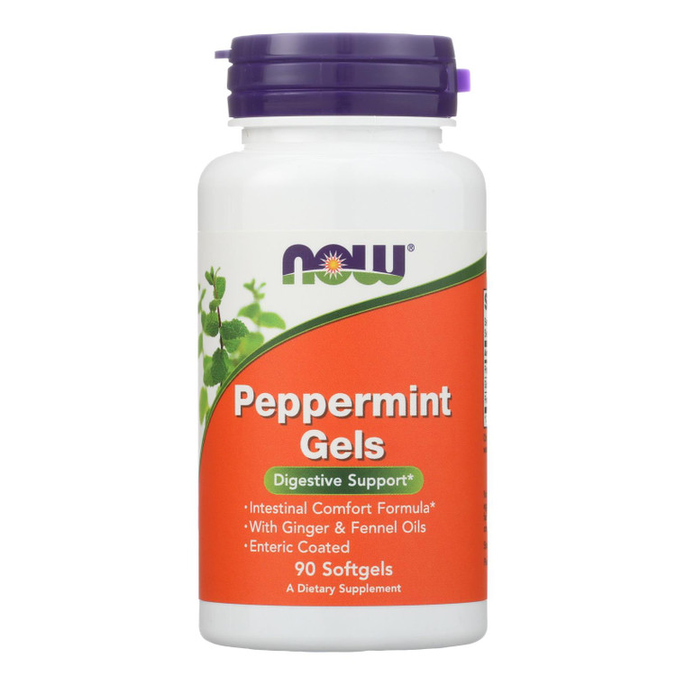 Now Foods - Peppermint Oil Enteric - 1 Each-90 Sgel Now Foods - Peppermint Oil Enteric - 1 Each-90 Sgel