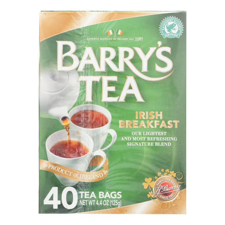 Barry's Tea - Tea - Irish Breakfast - Case Of 6 - 40 Bags Barry's Tea - Tea - Irish Breakfast - Case Of 6 - 40 Bags