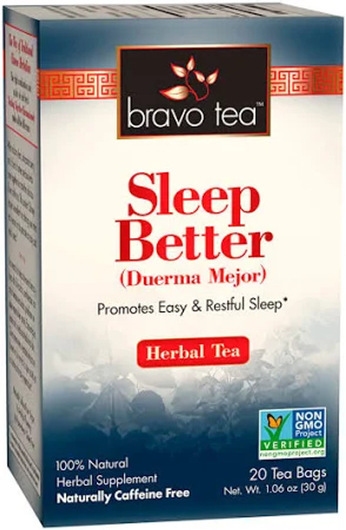 Bravo Teas And Herbs - Tea - Sleep Better - 20 Bag Bravo Teas And Herbs - Tea - Sleep Better - 20 Bag