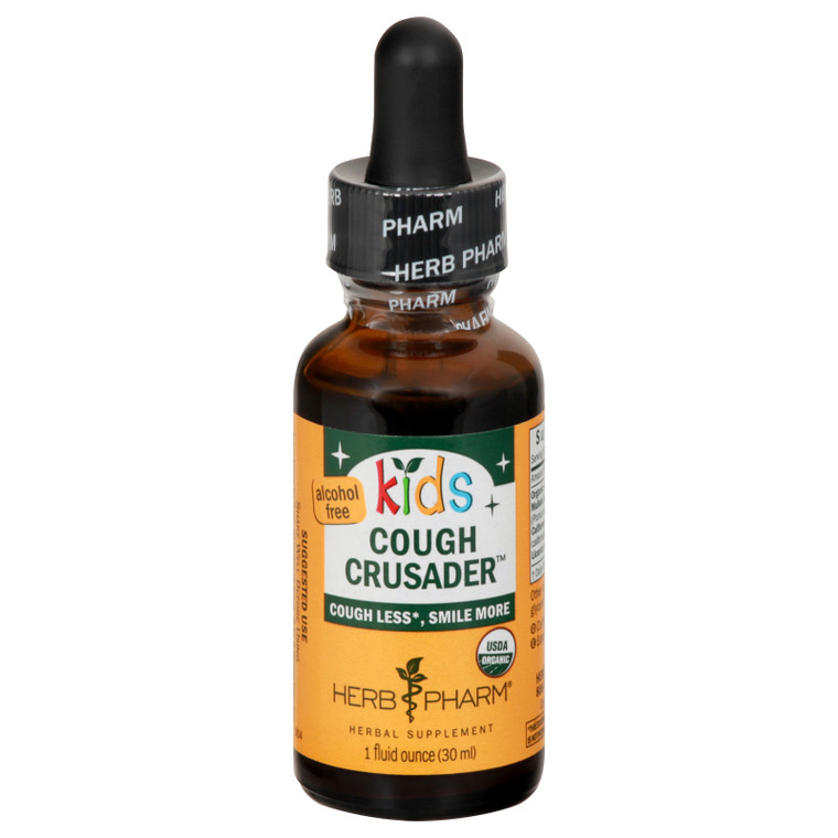 Herb Pharm - Kids Cough Crusader - 1 Each-1 Fz Herb Pharm - Kids Cough Crusader - 1 Each-1 Fz