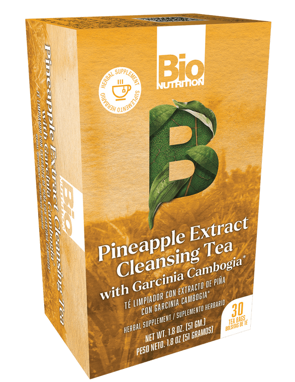Bio Nutrition - Tea Pineapple Grcna Camb - Ea Of 1-30 Bag Bio Nutrition - Tea Pineapple Grcna Camb - Ea Of 1-30 Bag