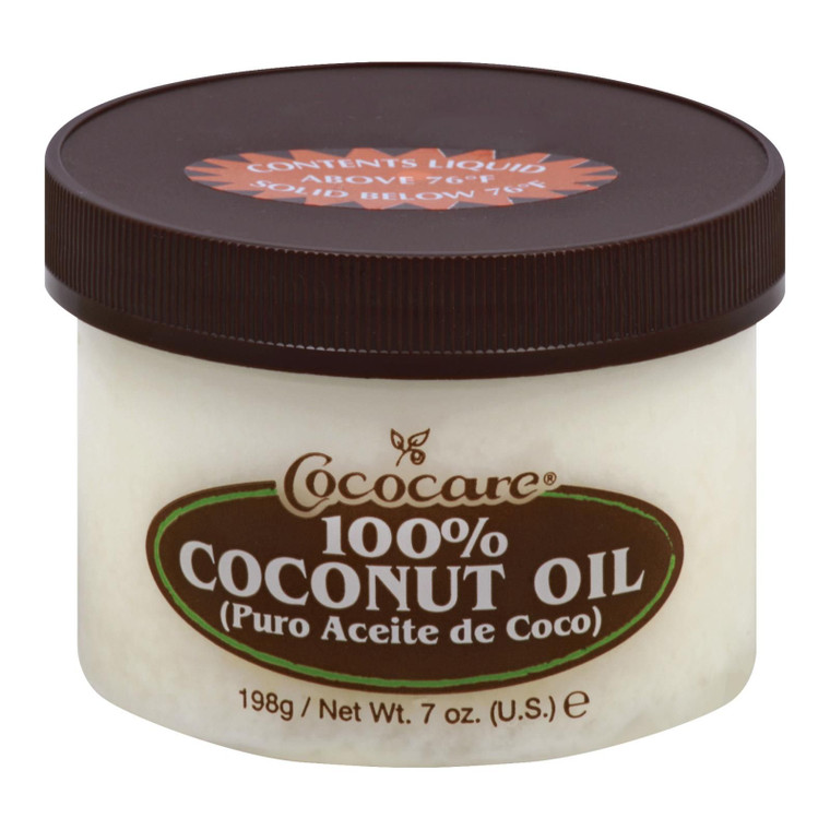 Cococare 100% Coconut Oil - 7 Oz - J C Herbal Products