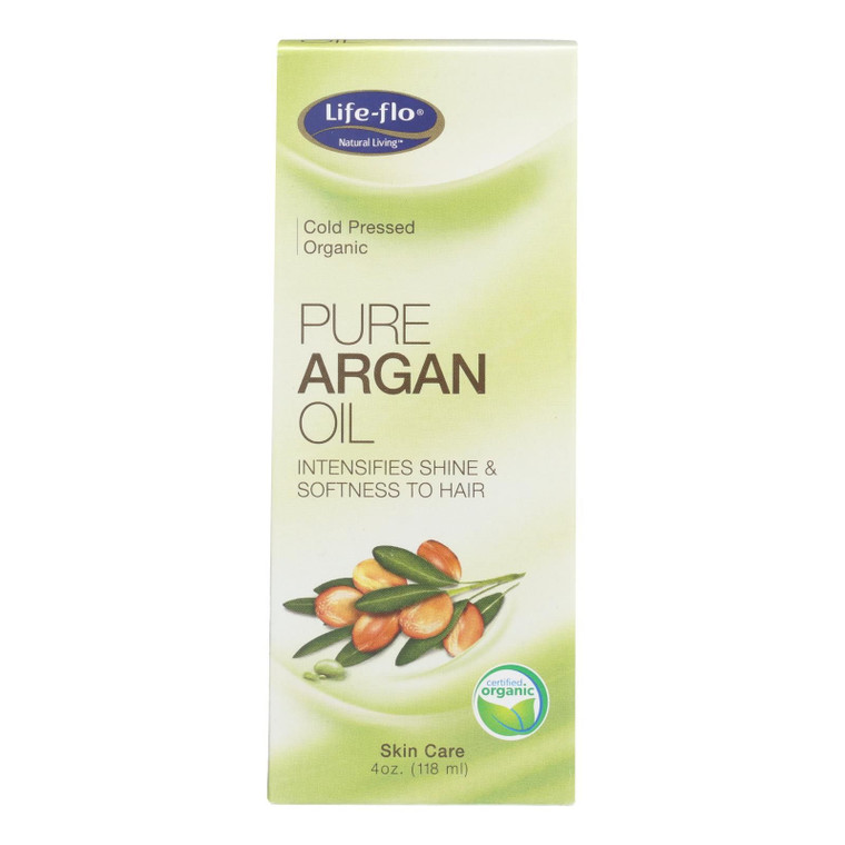 Life-flo Pure Argan Oil - 4 Fl Oz - J C Herbal Products