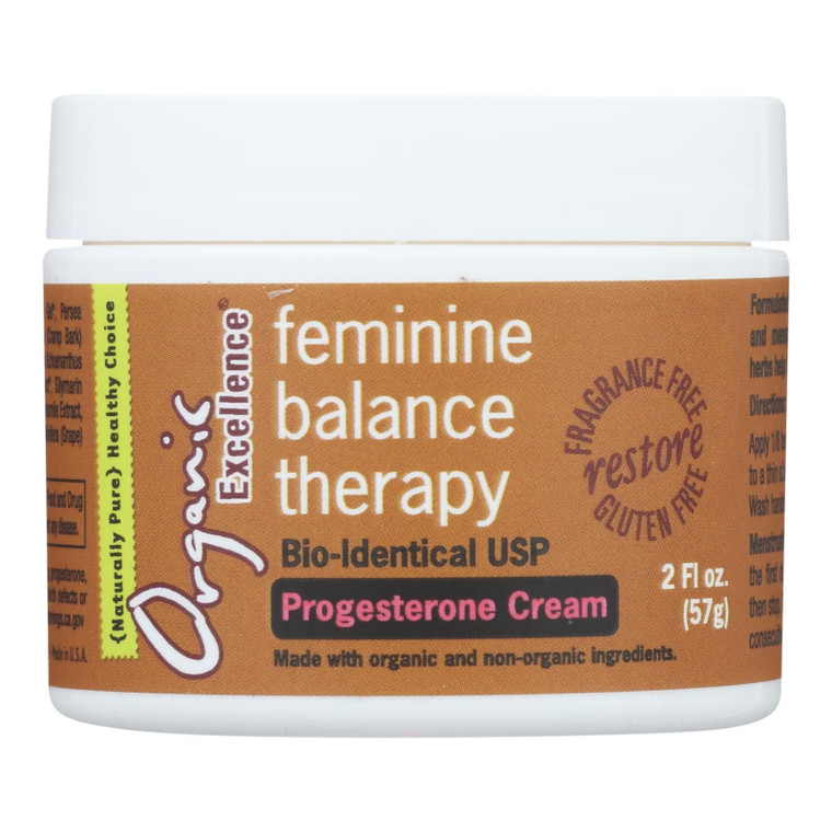 Organic Excellence Feminine Balance Therapy - 2 Oz - J C Herbal Products