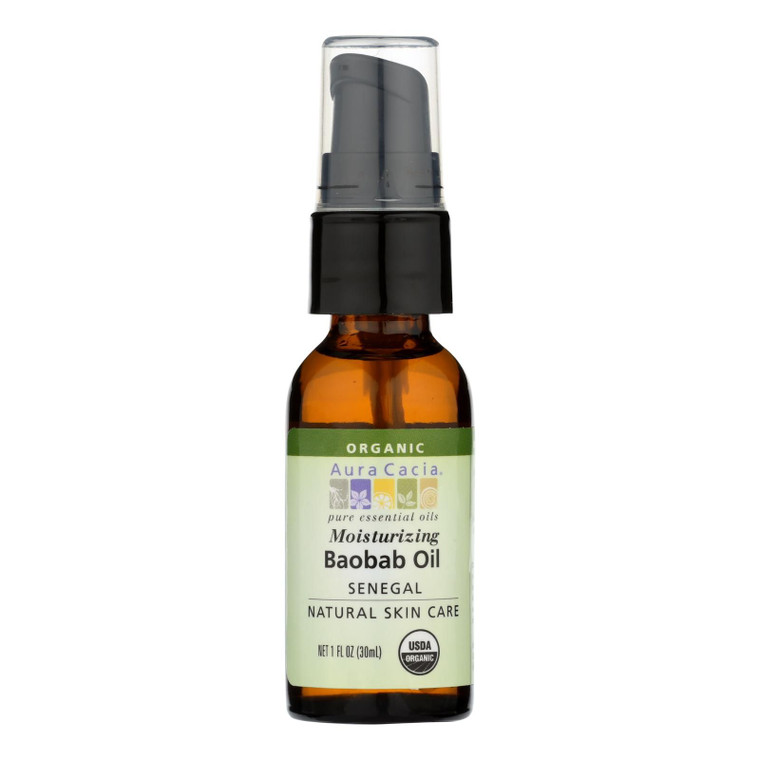 Aura Cacia - Baobab Oil - 1 Fl Oz - J C Herbal Products