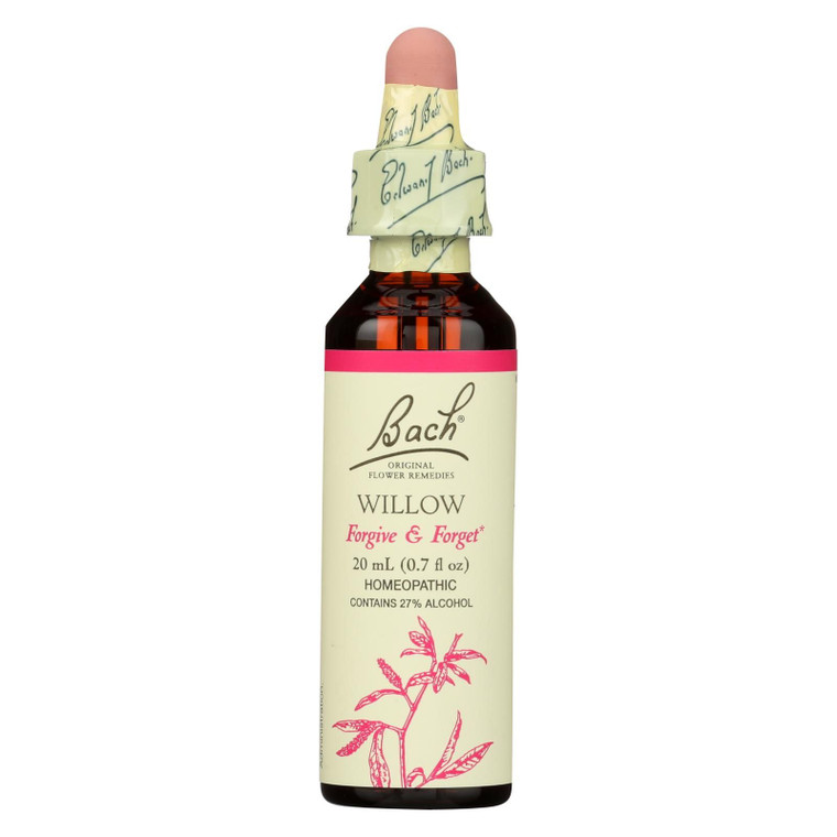 Bach Flower Remedies Essence Willow - 0.7 Fl Oz - J C Herbal Products