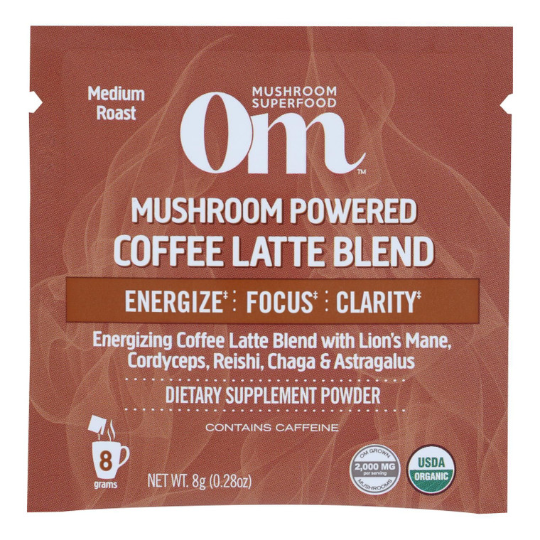 Om - Coffee Ltte Mushroom Pwdr - 1 Each 1-10 Ct - J C Herbal Products