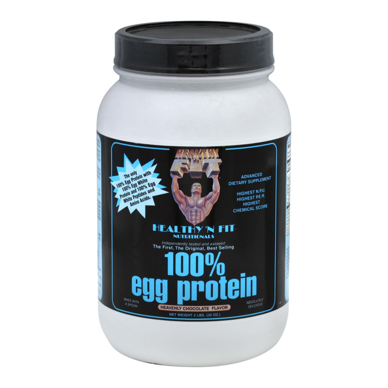 Healthy 'n Fit - 100% Egg Protein Pdw Chocolate - 1 Each - 2 Lb - J C Herbal Products