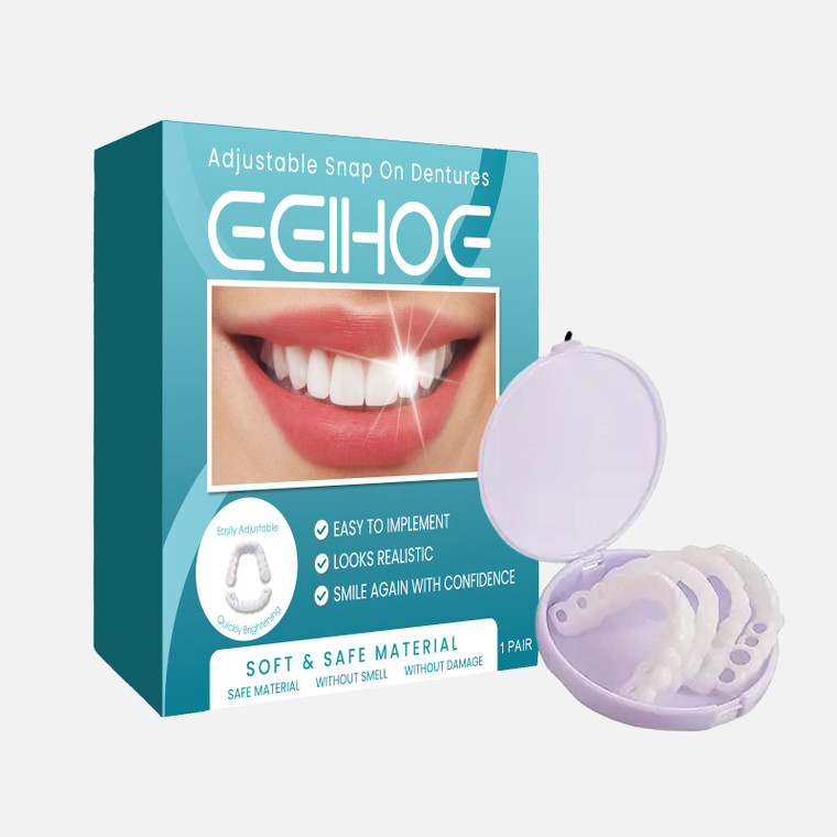 EELHOE Adjustable Buckle Denture, Temporary Fillings Interdental Fillings Orthodontic Denture Kits - J C Herbal Products