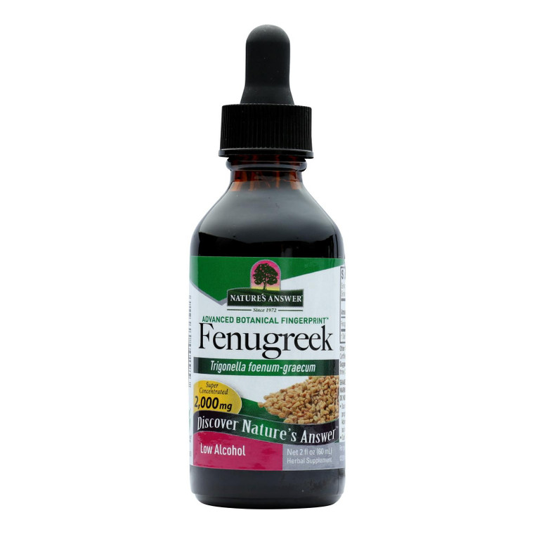 Nature's Answer - Fenugreek Seed - 2 Fl Oz - J C Herbal Products