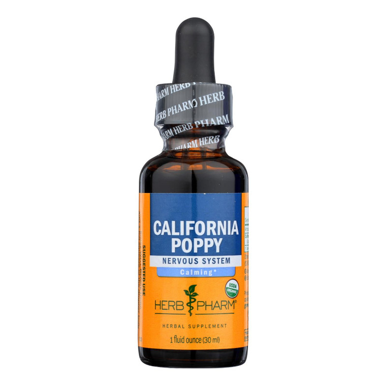 Herb Pharm - California Poppy - 1 Each-1 Fz - J C Herbal Products