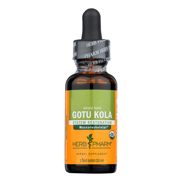 Herb Pharm - Gotu Kola - 1 Each-1 Fz - J C Herbal Products