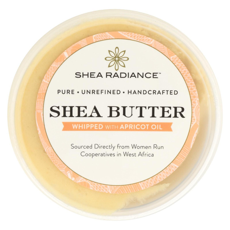 Shea Radiance Whipped Shea Butter With Apricot Oil - 1 Each - 5 Oz - J C Herbal Products