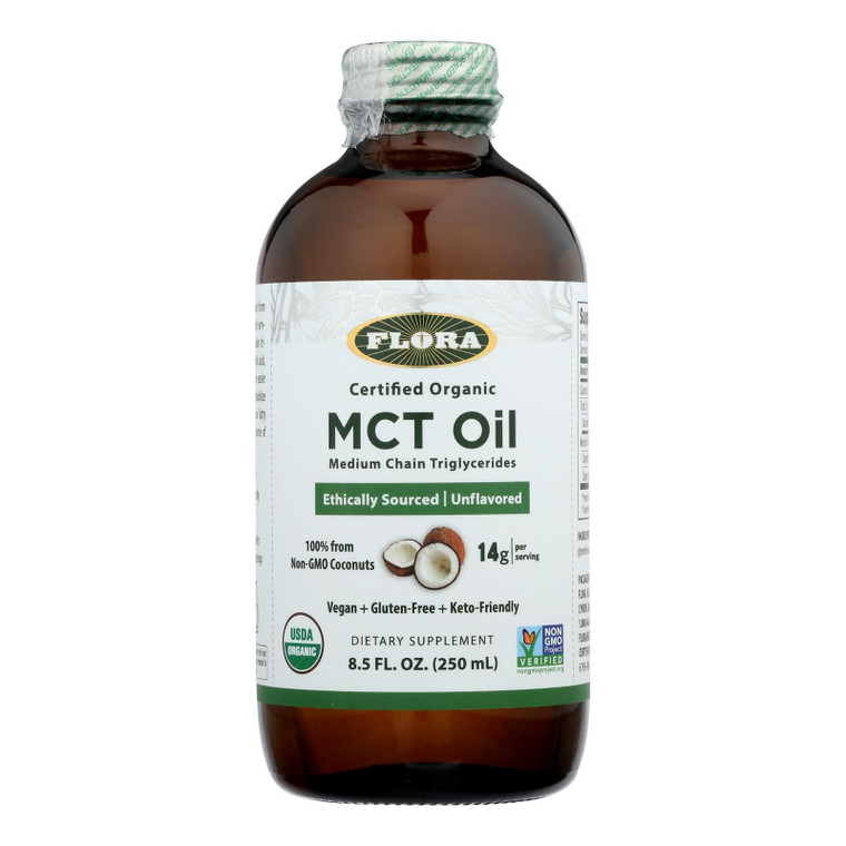 Flora - Mct Oil - 1 Each-8.5 Fz - J C Herbal Products