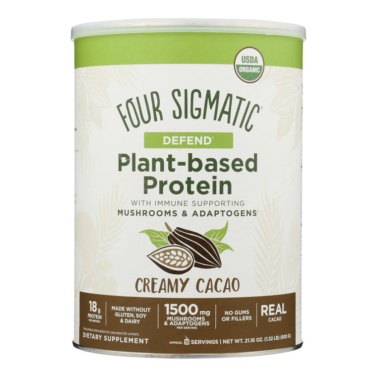Four Sigmatic - Protein Plnt Bs Cacao - 1 Each-21.16 Oz - J C Herbal Products