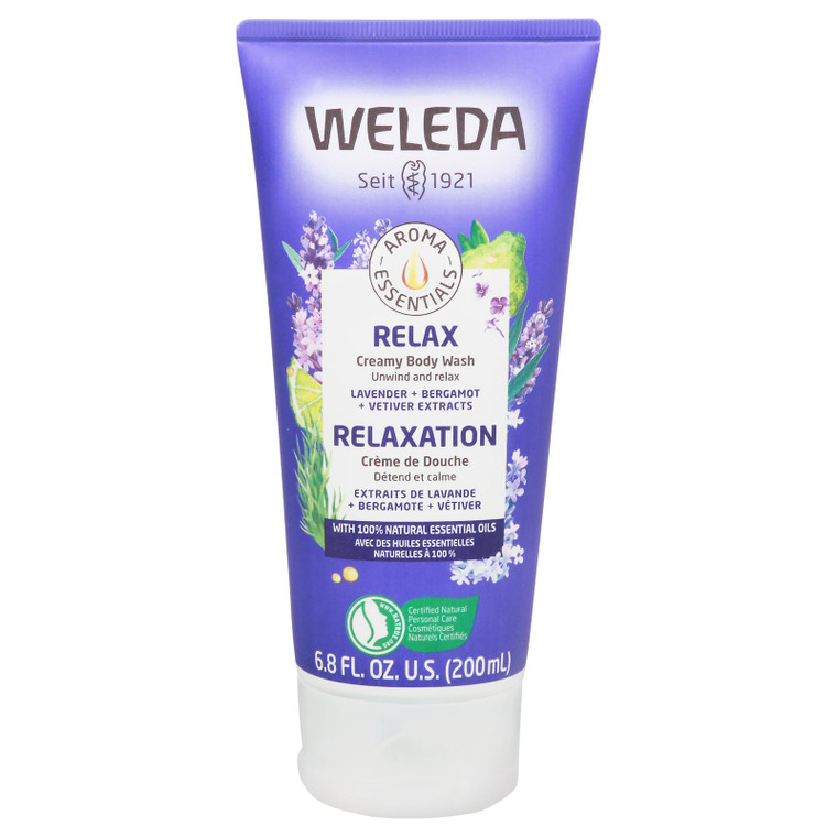 Weleda - Body Wsh Relax Aroma Ess - 1 Each-6.8 Fz - J C Herbal Products