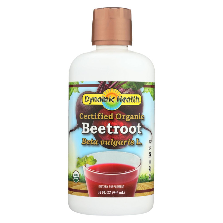 Dynamic Health Beetroot Juice - 32 Fl Oz - J C Herbal Products