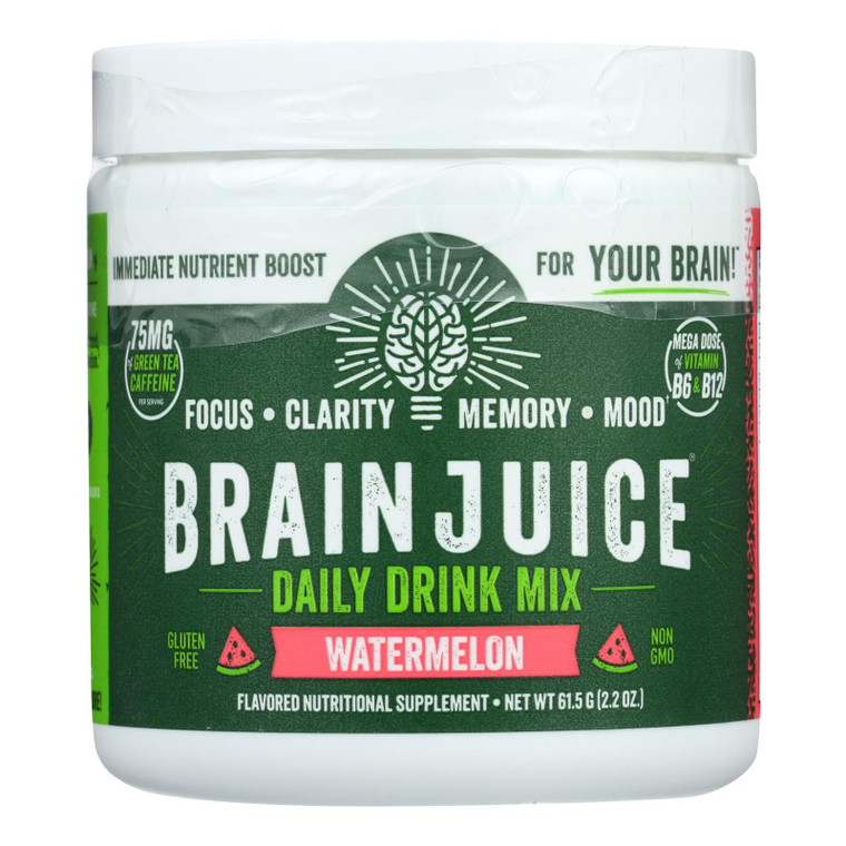 Brain Juice - Watermelon Powder Original - 1 Each - 2.2 Oz - J C Herbal Products