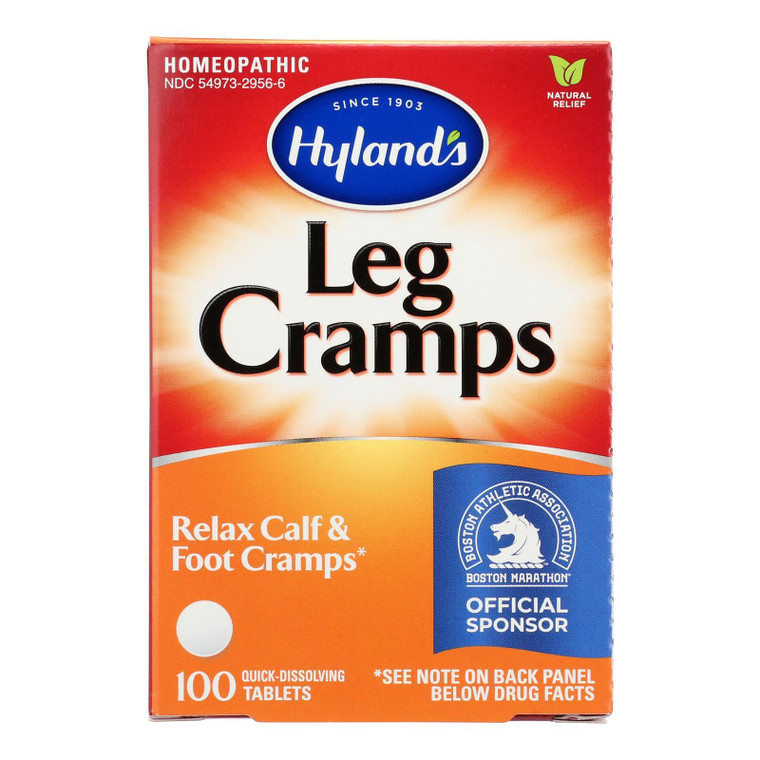 Hyland's - Leg Cramps Relief - 1 Each 1-100 Tab - J C Herbal Products