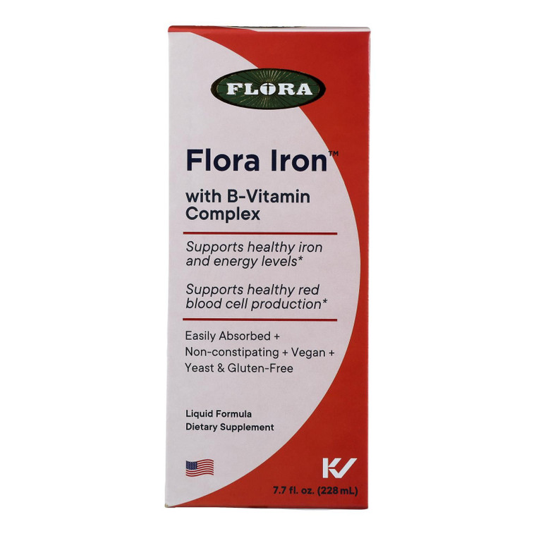 Flora - Iron Herb Liquid - 1 Each-7.7 Oz - J C Herbal Products