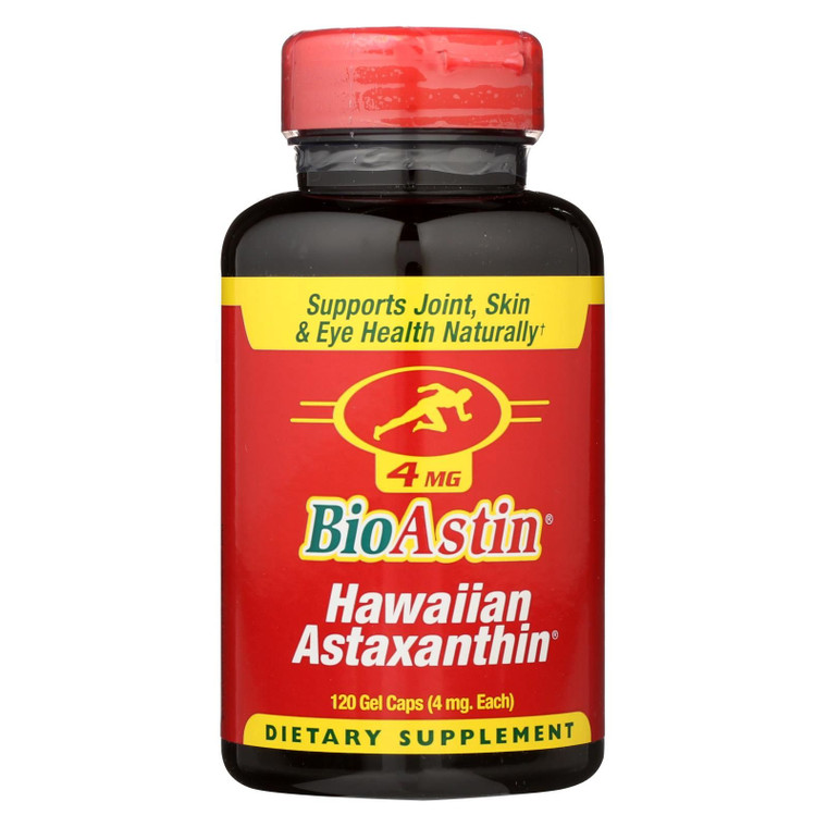 Bioastin 4mg Astaxanthin Microalgae - 1 Each - 120 Cap - J C Herbal Products
