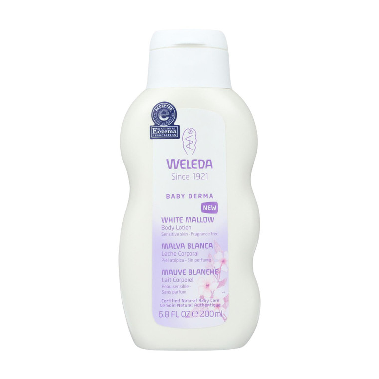 Weleda Body Lotion - Baby Derma - White Mallow - 6.8 Oz Weleda Body Lotion - Baby Derma - White Mallow - 6.8 Oz