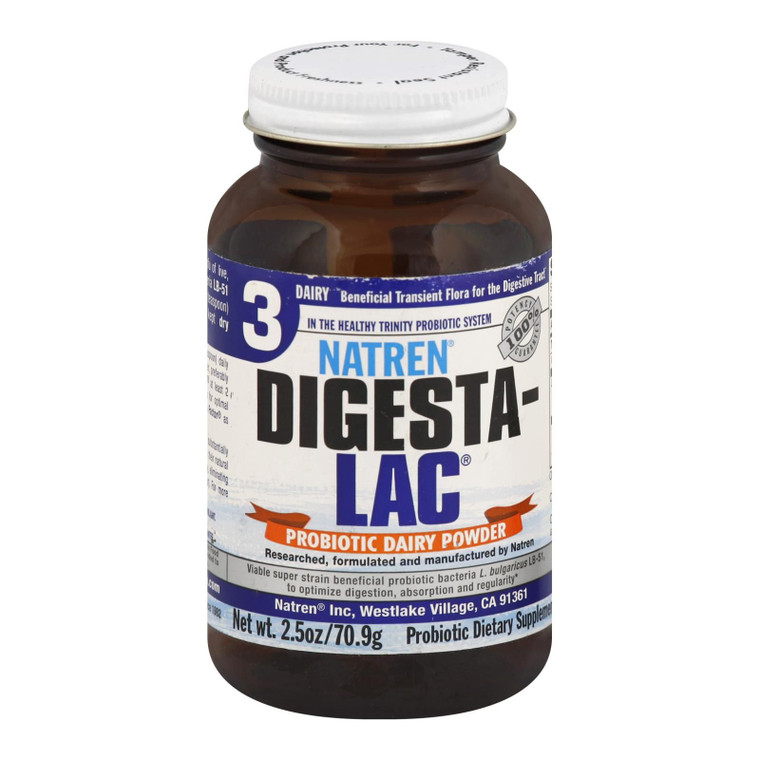 Natren Digesta-lac - 2.5 Fl Oz - J C Herbal Products