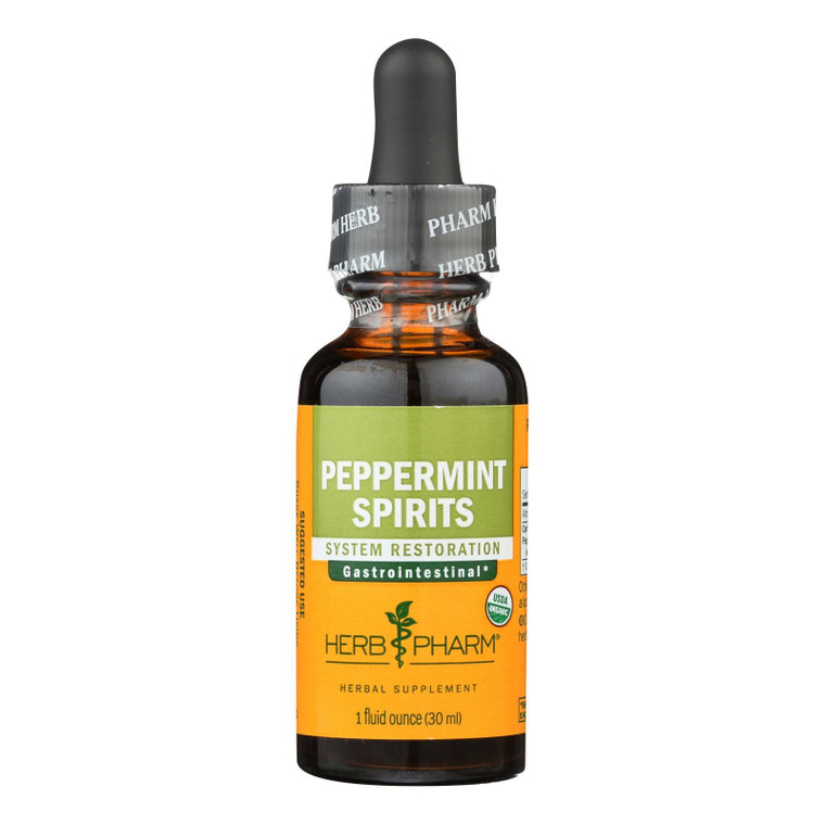 Herb Pharm - Peppermint Spirits Extrct - 1 Each-1 Fz - J C Herbal Products