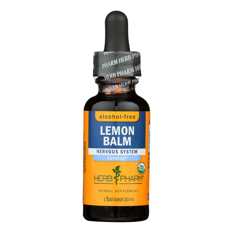 Herb Pharm - Lemon Balm Glycerite - 1 Each-1 Oz - J C Herbal Products