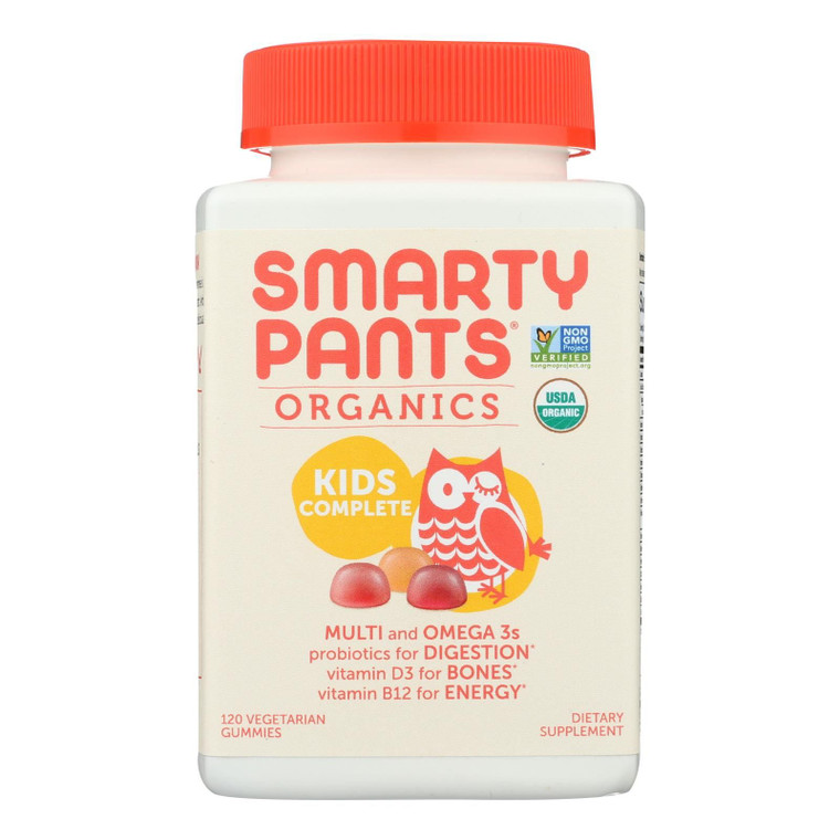 Smartypants - Gummy Vitamins Kids Cmplte - 1 Each - 120 Ct - J C Herbal Products