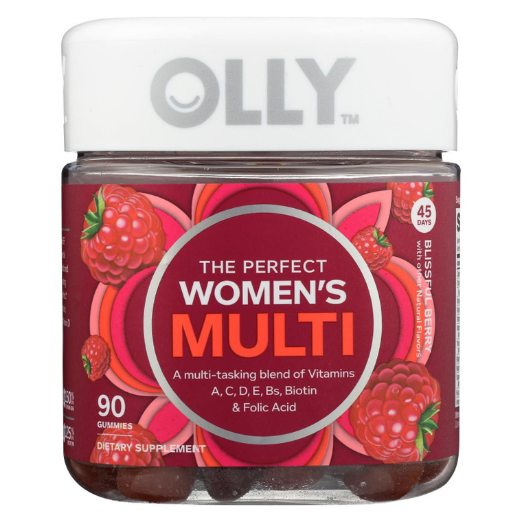 Olly - Vitamins Multi Womens Berry - 1 Each - 90 Ct - J C Herbal Products