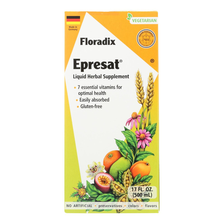Floradix - Epresat Adlt Multivitamin - 1 Each 1-17 Fz - J C Herbal Products