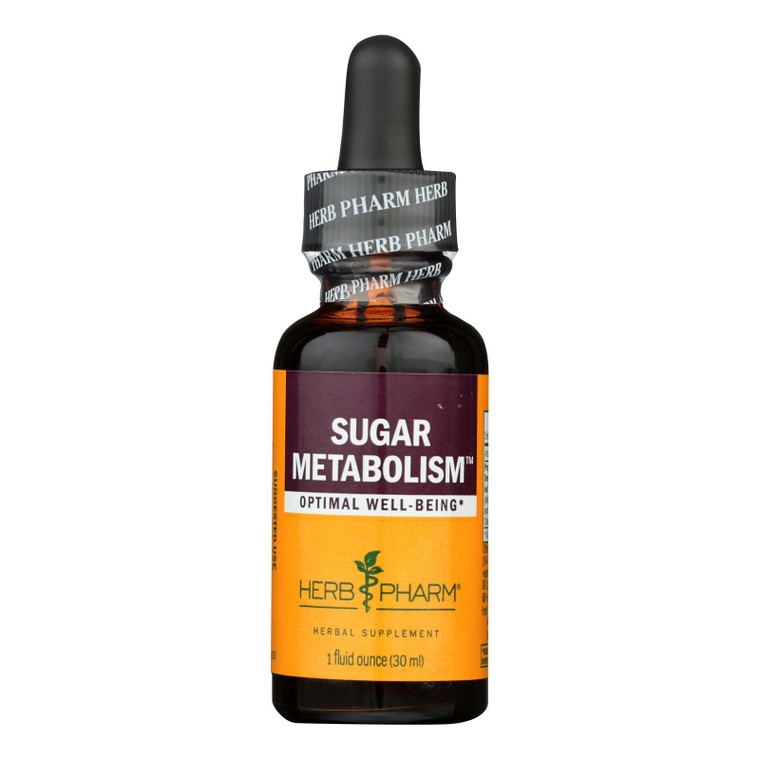 Herb Pharm - Sugar Metabolism - 1 Each-1 Fz - J C Herbal Products