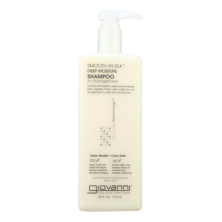 Giovanni Hair Care Products - Shampoo Smooth Deep Moisture - 24 Fz - J C Herbal Products