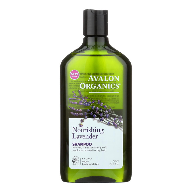 Avalon Organics Nourishing Shampoo Lavender - 11 Fl Oz - J C Herbal Products