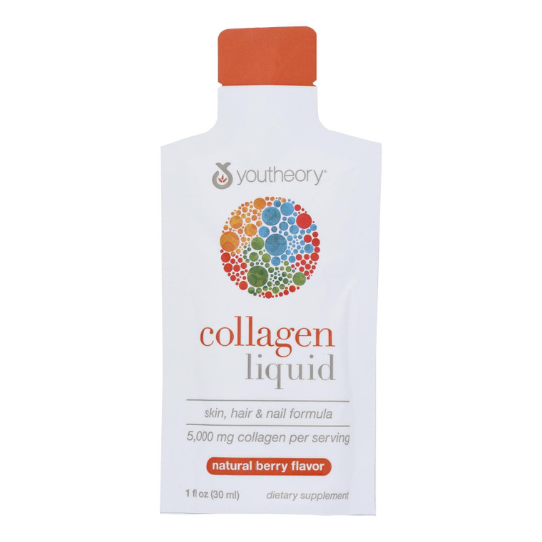 Youtheory - Liquid Collagen Berry - Case Of 12-1 Fl Ounces - J C Herbal Products