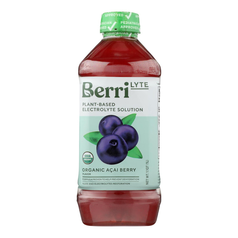 Berri Lyte - Juice Electro Acai - Case Of 6 - 1 Ltr - J C Herbal Products