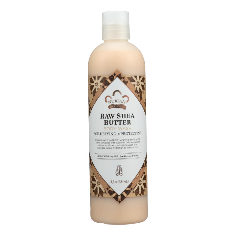 Nubian Heritage Body Wash - Raw Shea Butter - 13 Fl Oz Nubian Heritage Body Wash - Raw Shea Butter - 13 Fl Oz