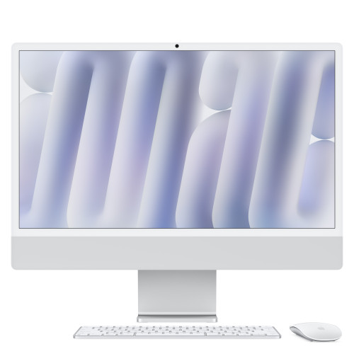 iMac 24in Retina 4.5K - Silver - M4 (8-core CPU / 8-core GPU) - 16GB - 256GB SSD Magic Keyboard (EN)